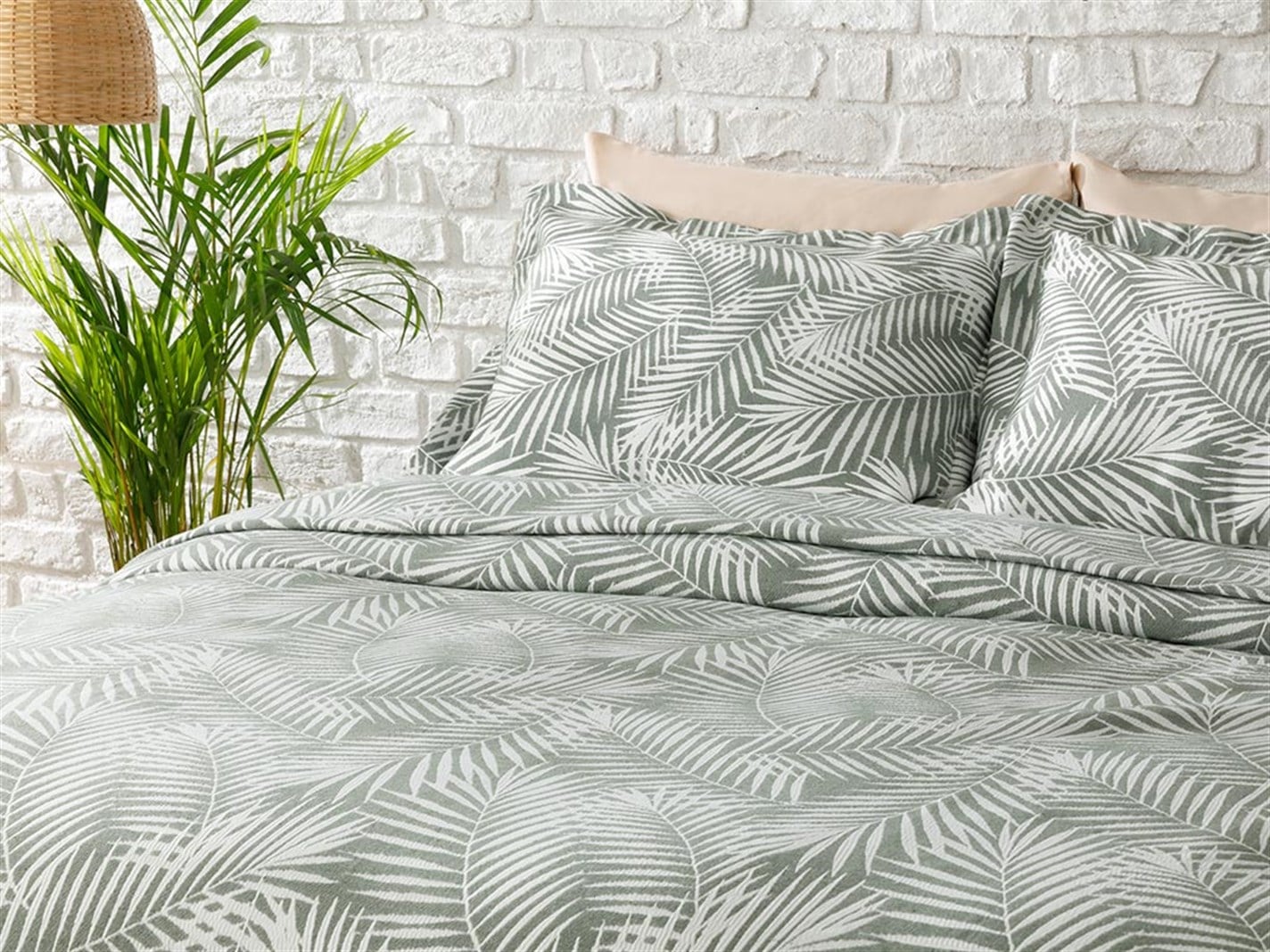 Palmieri  Persoană dublă 240x250 cm Mint-lilac-roz
