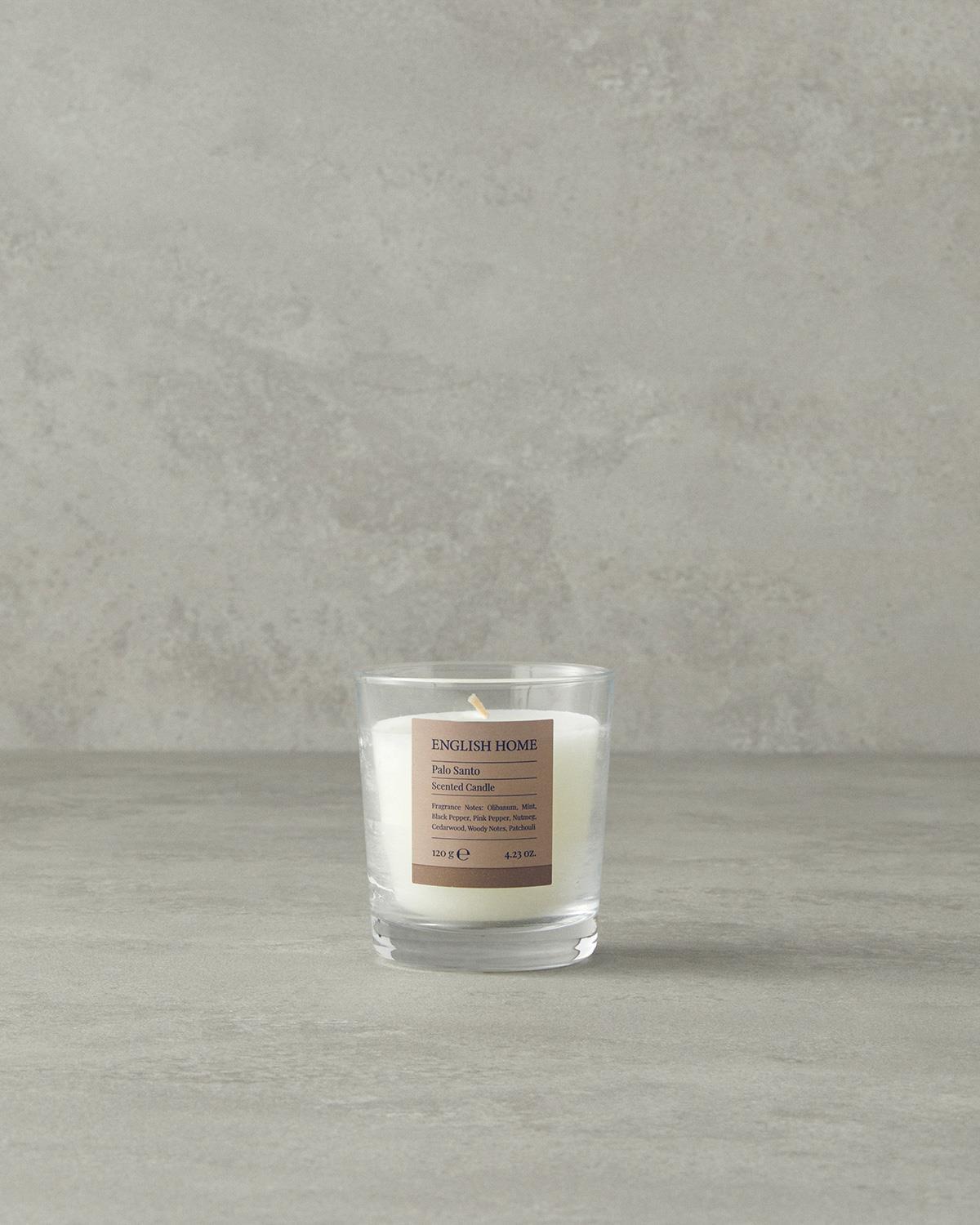 Palo Santo Lumânare Parfumată 120 gr auriu