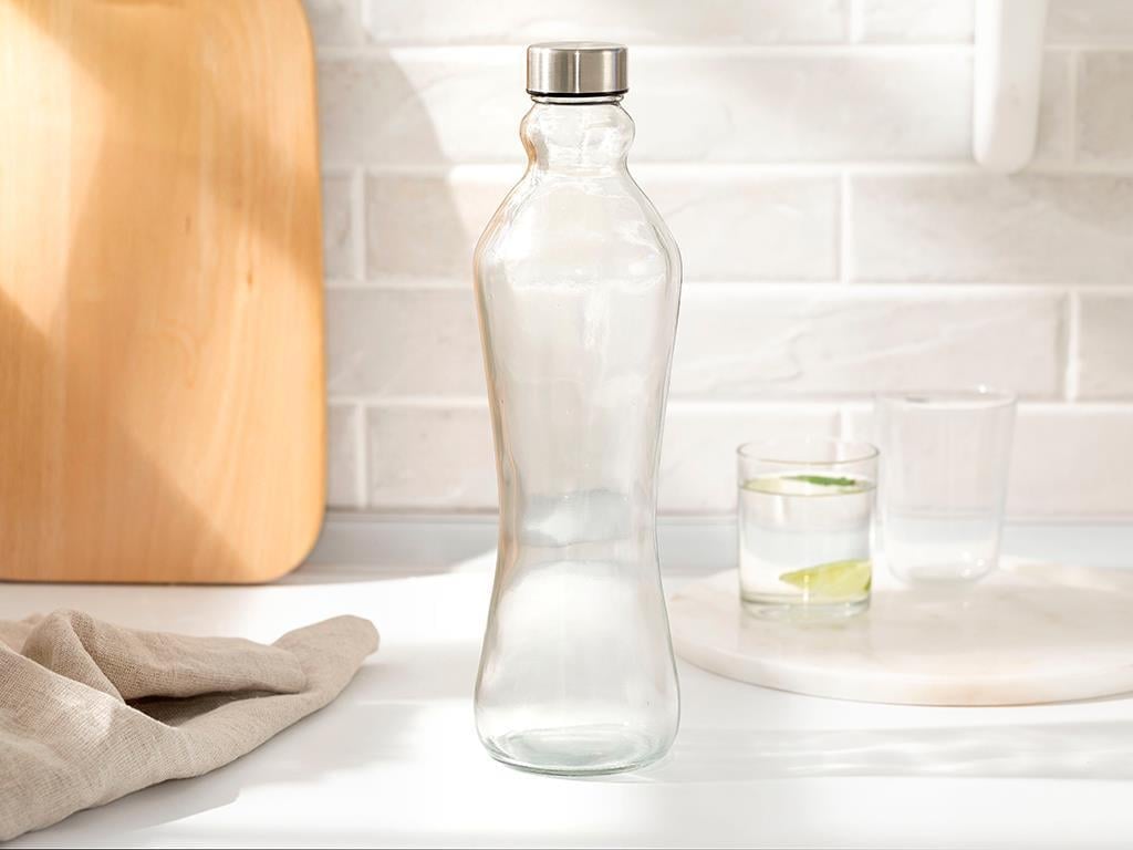 Parley Glass Bottle 1000 ml Transparent