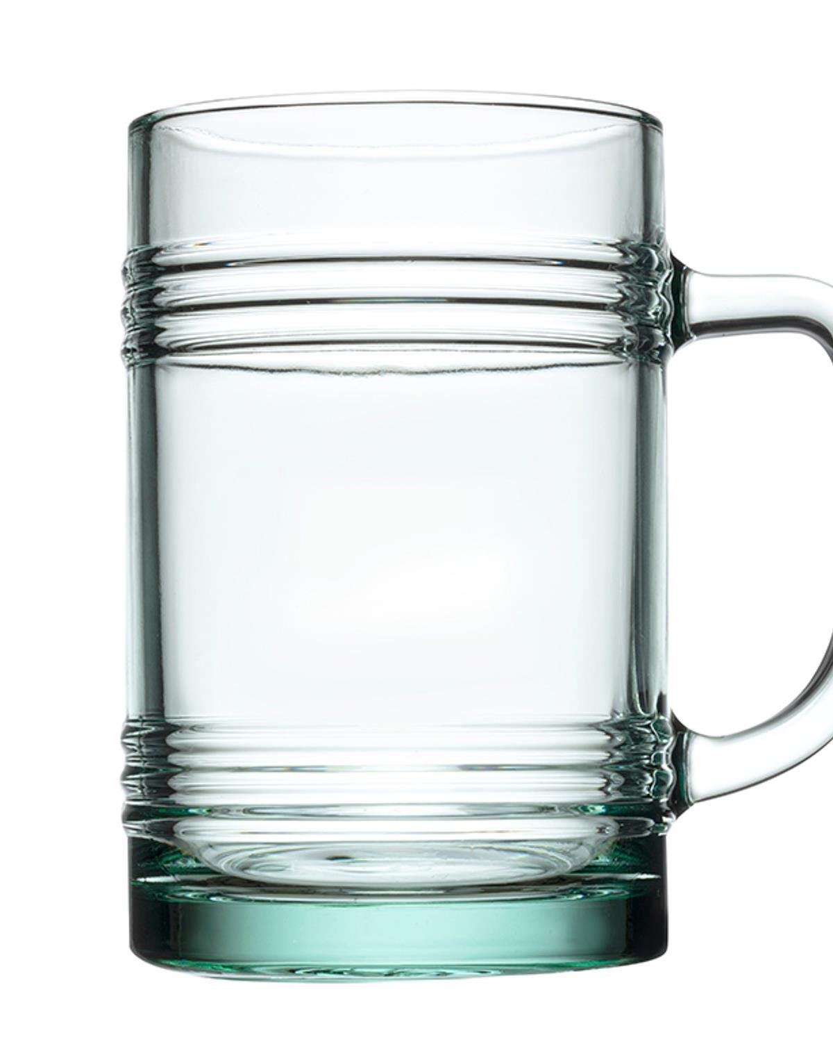 Paşabahçe Aware - Tincan Glass With Handle Beer Glass 400 ml Transparent