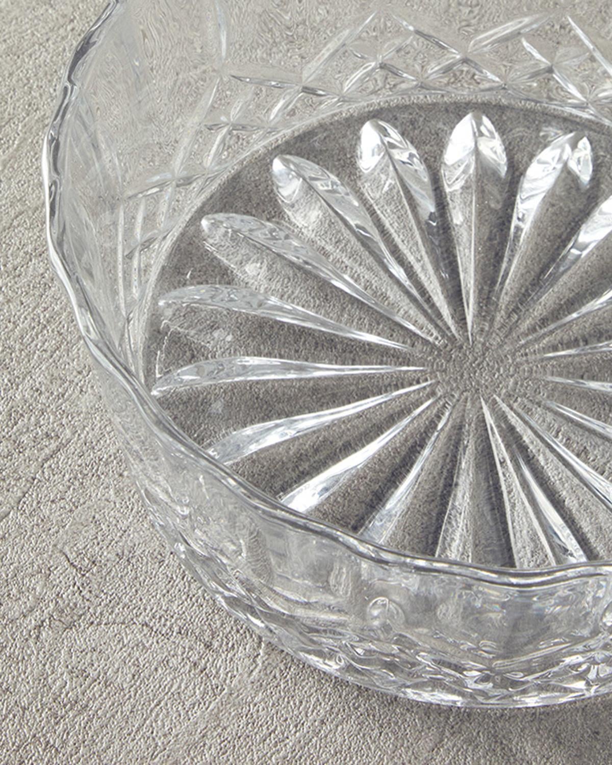 Pedro Glass Bowl 20 cm Transparent