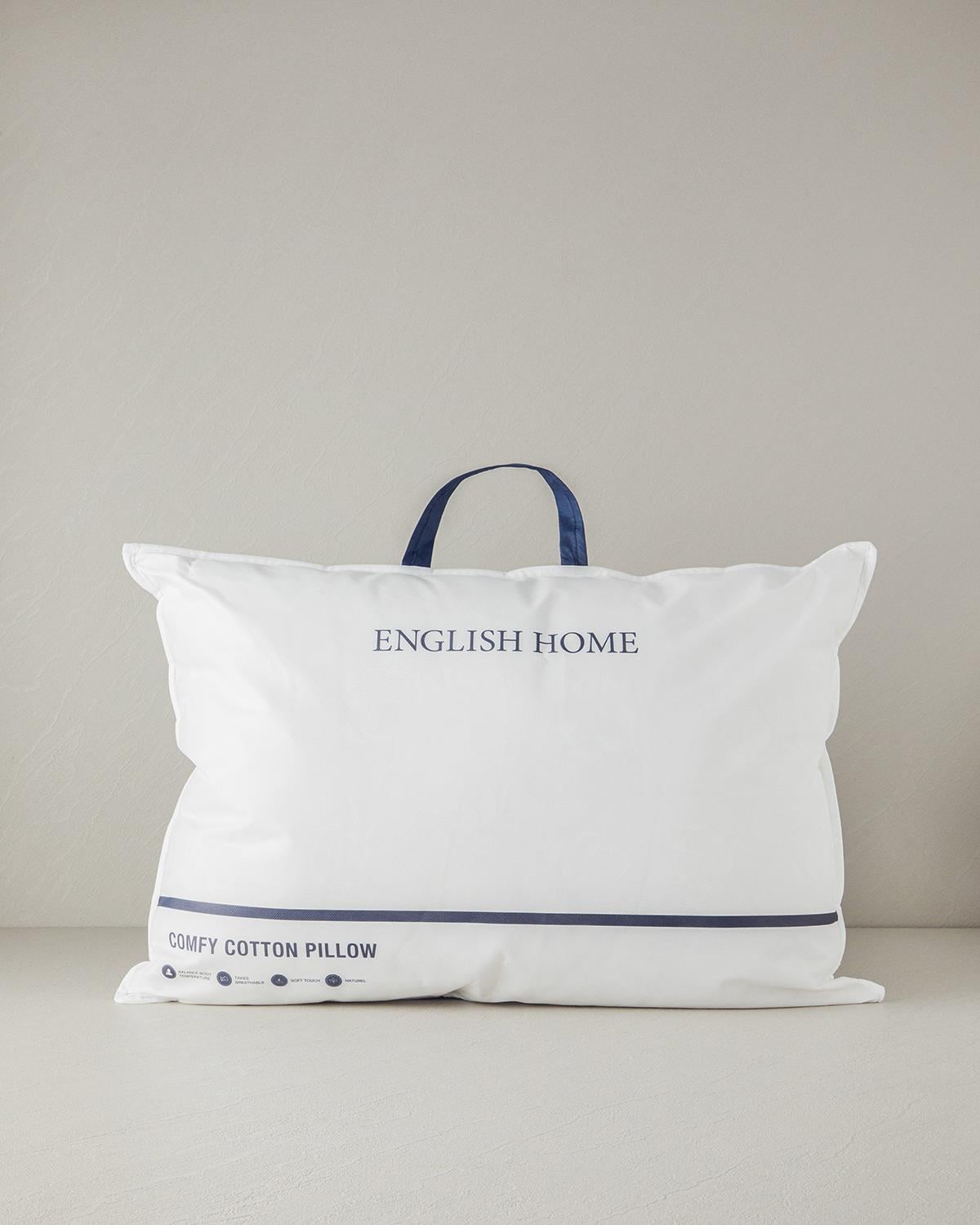Comfy Cotton Pillow 50x70 cm White