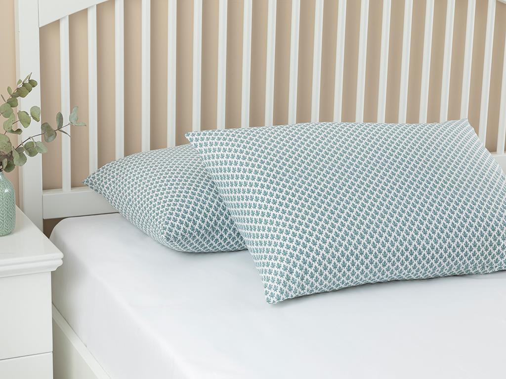 Petit Florets Cottony Set 2  FAȚĂ DE PERNĂ 50x70 cm Seledon,