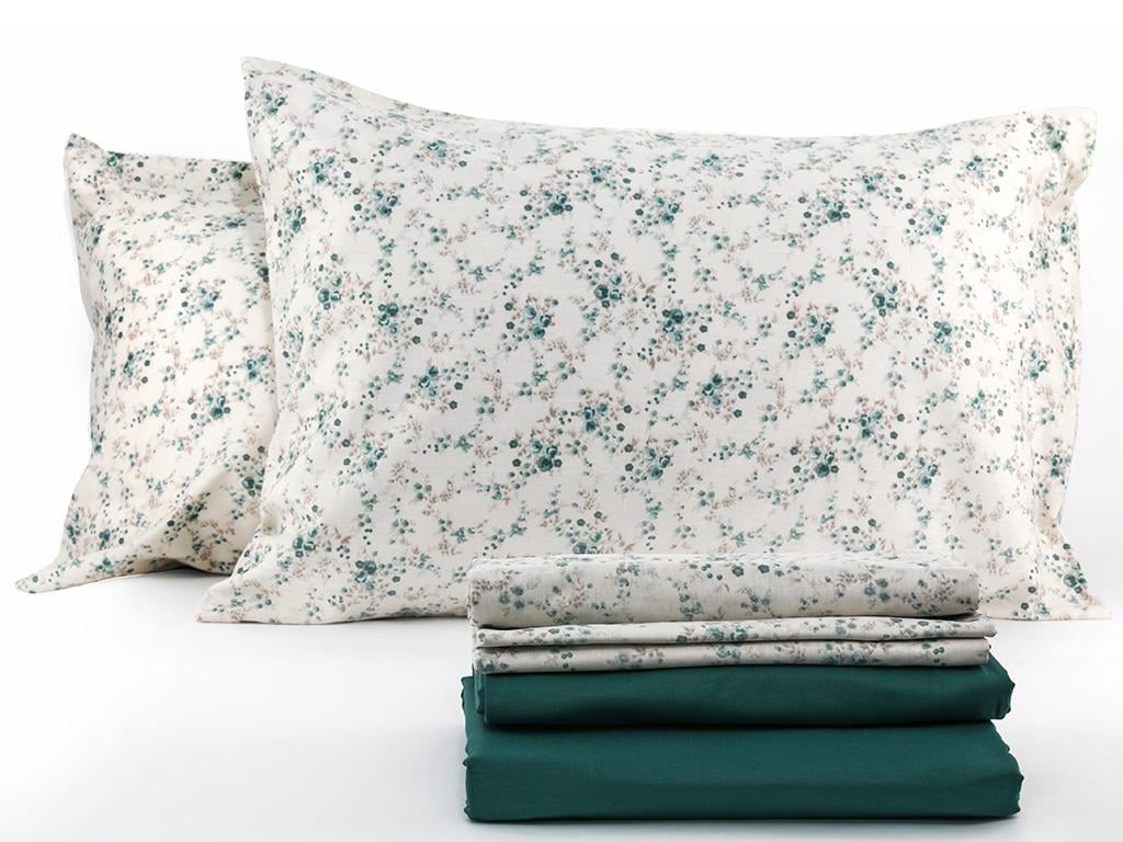 Petit Glam Bumbac For One Person  SET LENJERIE DE PAT 160x220 cm Seledon,