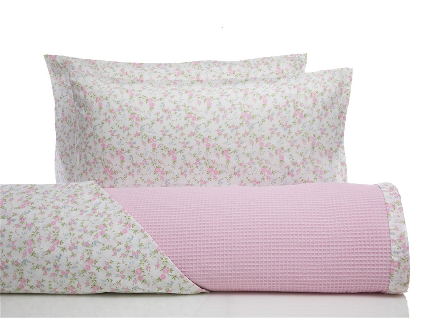 Petit Roses  Persoană dublă 200x220 cm Roz