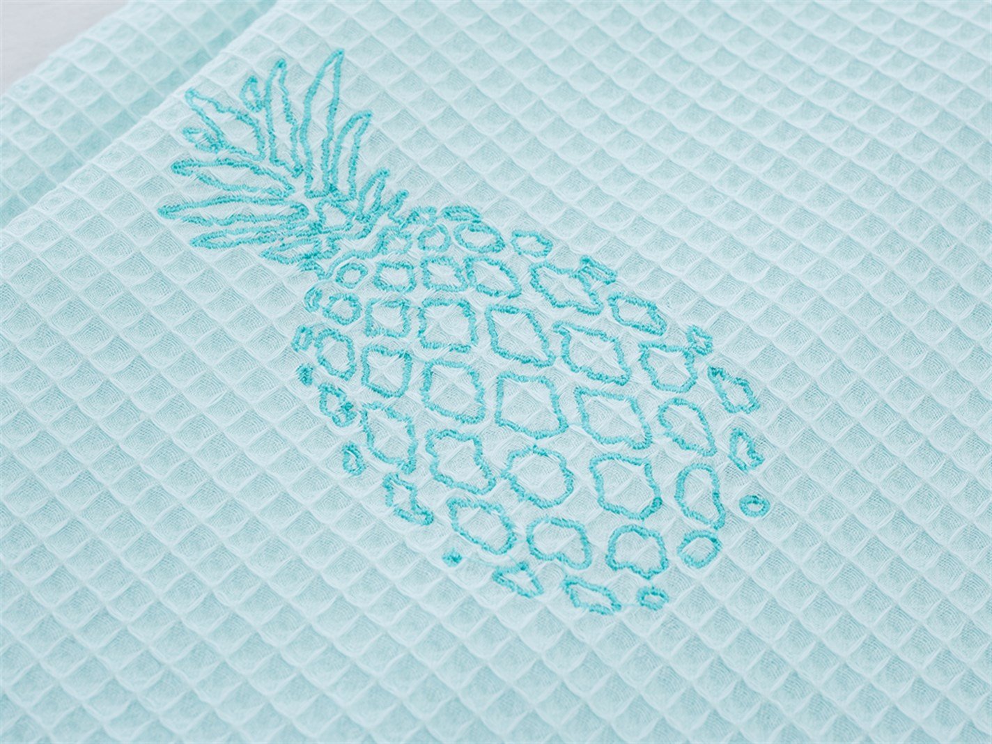 Pinapple Brodat Persoană dublă 220x240 cm Mentă