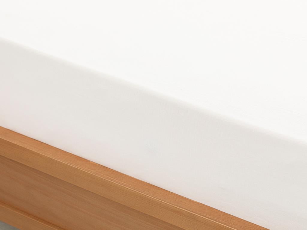 Plain Cearșaf Cu Elastic Dublu, Bumbac, 160*200 Cm, Argintiu