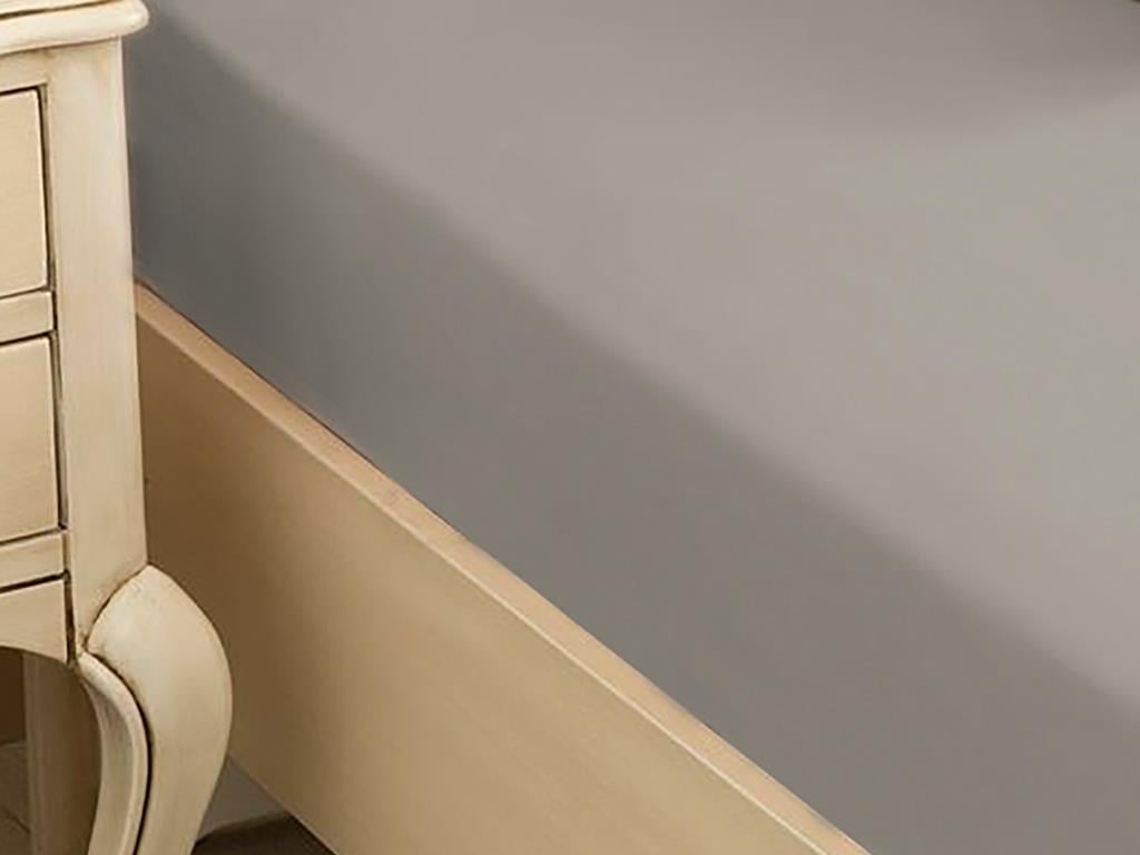 Plain Cearșaf Cu Elastic Single, Bumbac, 100*200 Cm, Gri