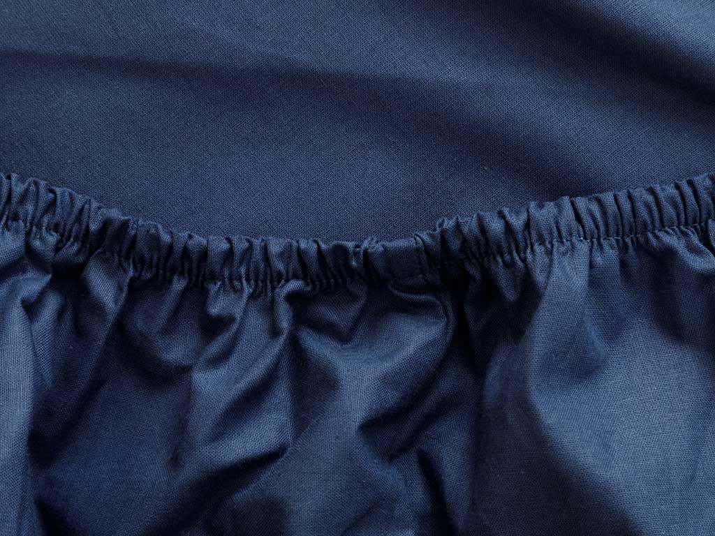 Plain Cearșaf Cu Elastic Super King, Bumbac, 200*200 Cm, Crem-Auriu