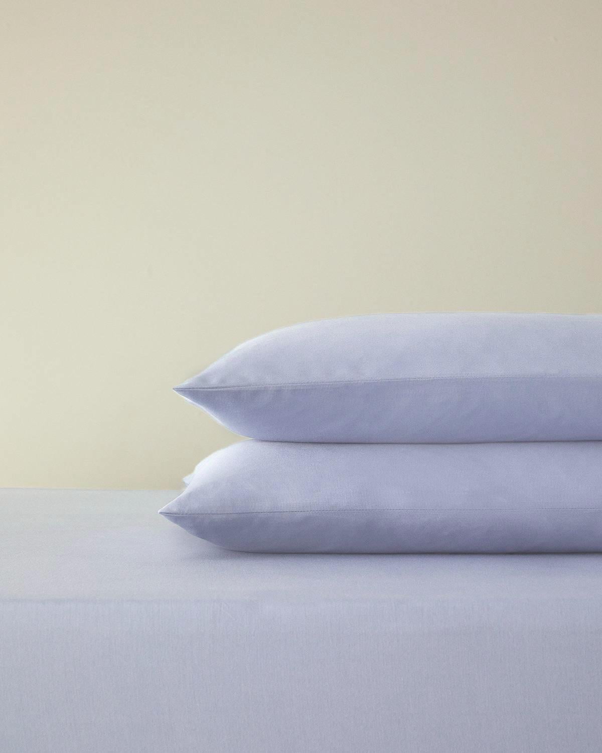 Plain Cu Bumbac Double Set Cearșaf Cu Elastic 160x200 cm