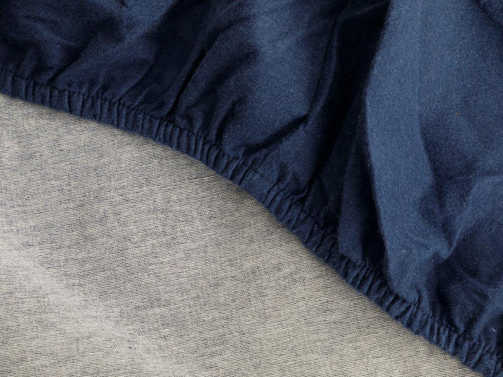 Plain  Flanelă For One Person  SET LENJERIE DE PAT 160x220 cm Green-Blue