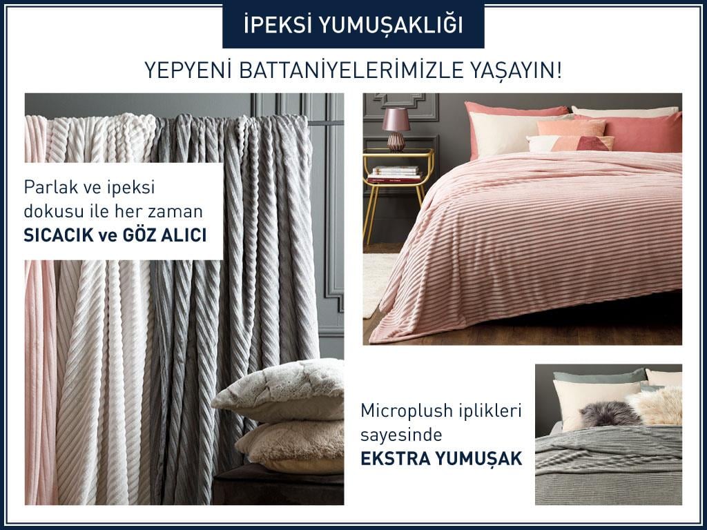 Plain Super Soft Double Person  PĂTURĂ 200x220 cm Anthracite