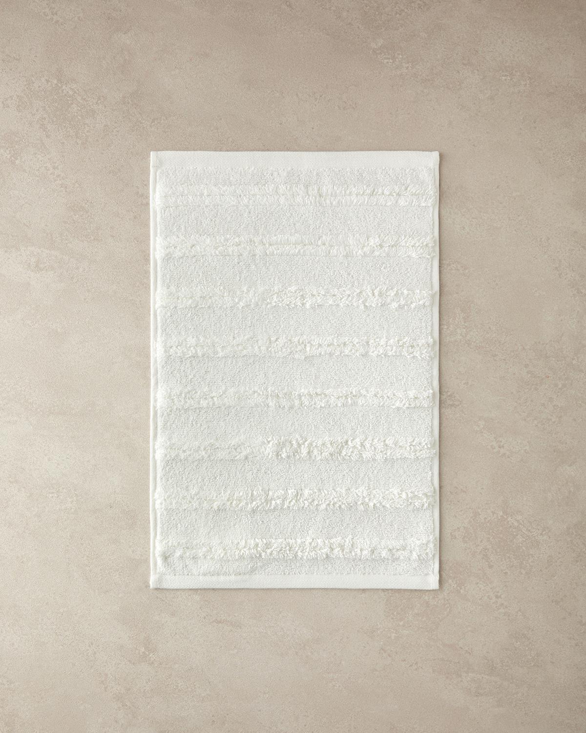 Plume Way Cu Bumbac Prosop De Mâini 30x45 cm Ecru