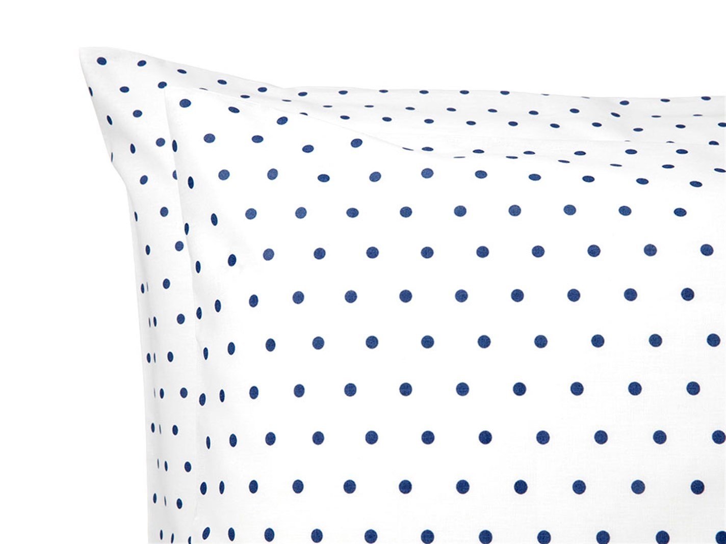 Polka Dot Nou 57 Tel / 144 Numărul de fir 2 set 50x70 cm Albastru inchis