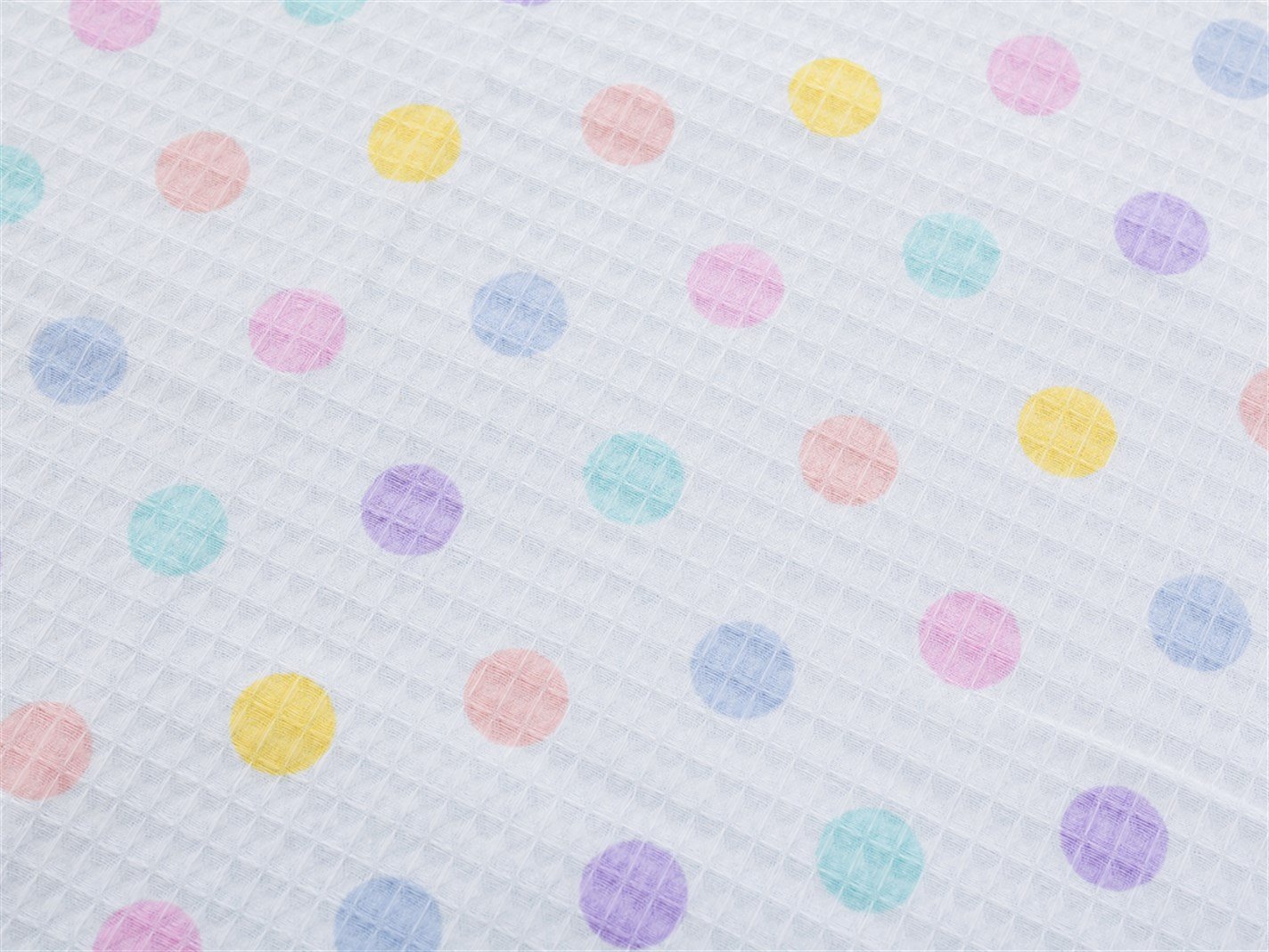 Polka Dot Tipărit Pentru o persoana 150x220 cm Dark Damson