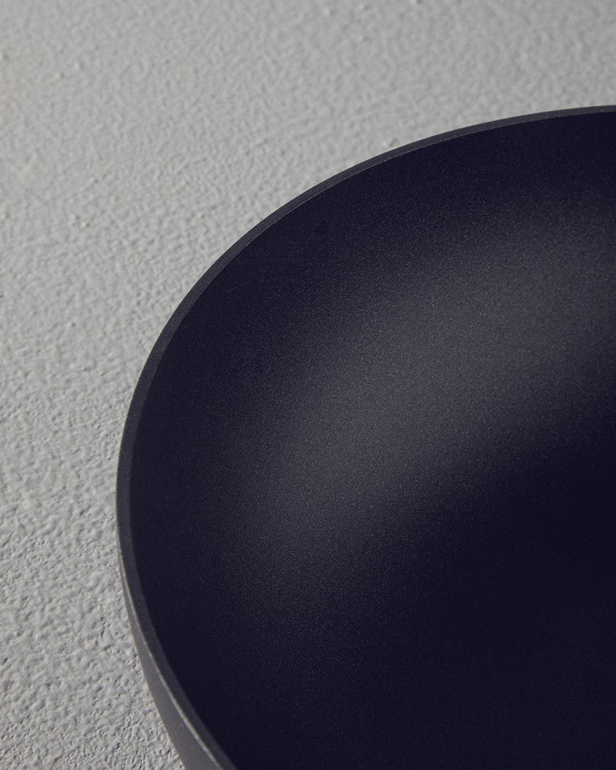 Prime Aluminiu Turnat Tigaie Wok 30 cm Negru