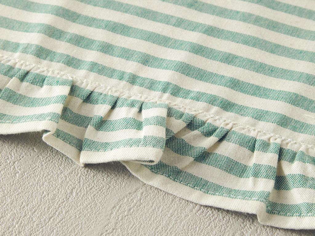 Prosop de bucătărie, Breton Stripe, bumbac, 30x50 cm, verde