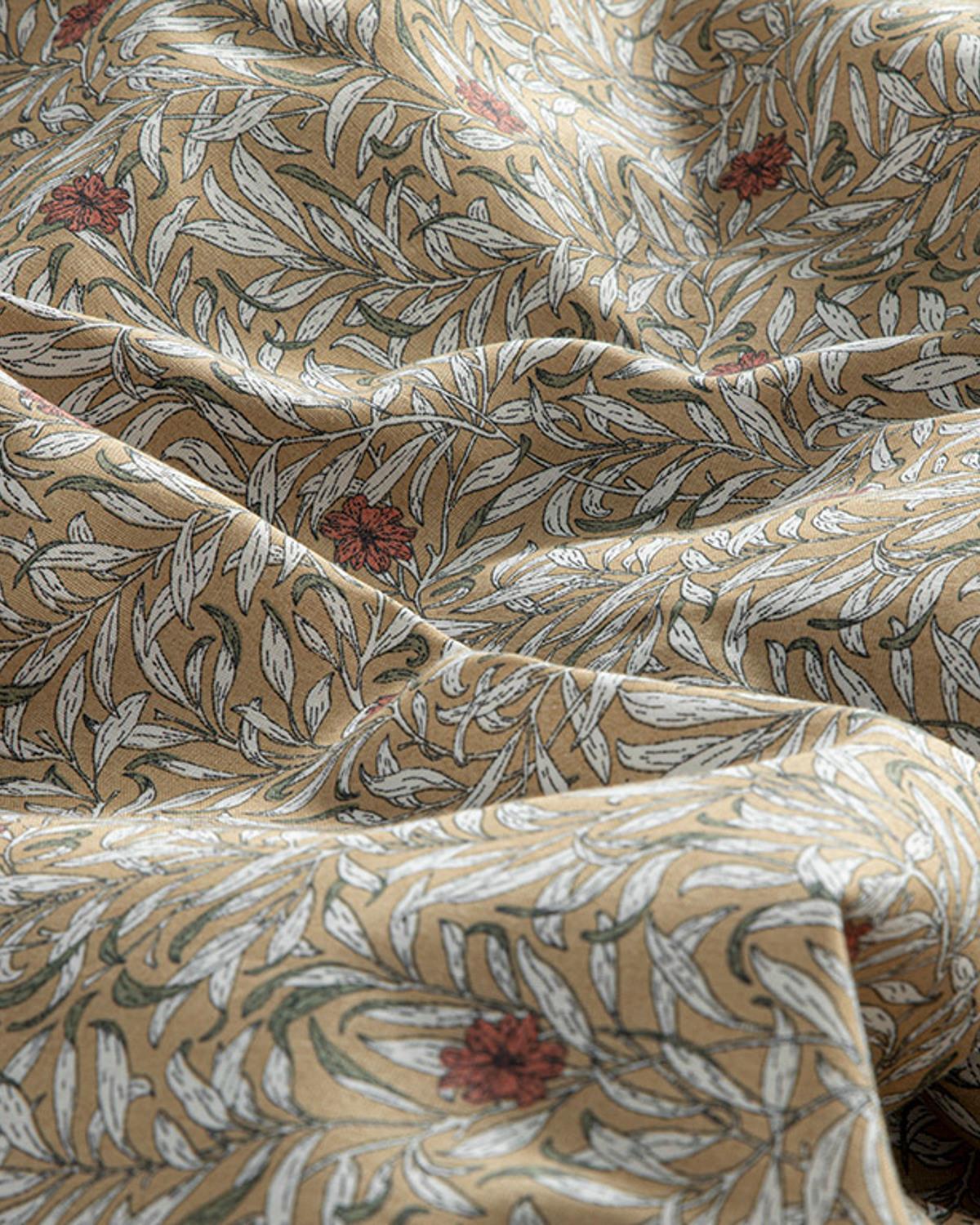 Pure Poppy Easy Iron For One Person Duvet Cover Set Pack 160x220 cm Beige