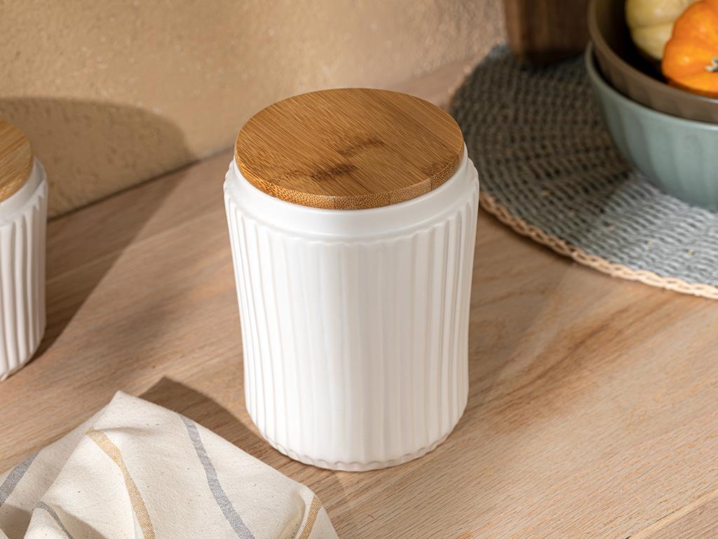 Purl Dolomite Single Cruet 750 ml White