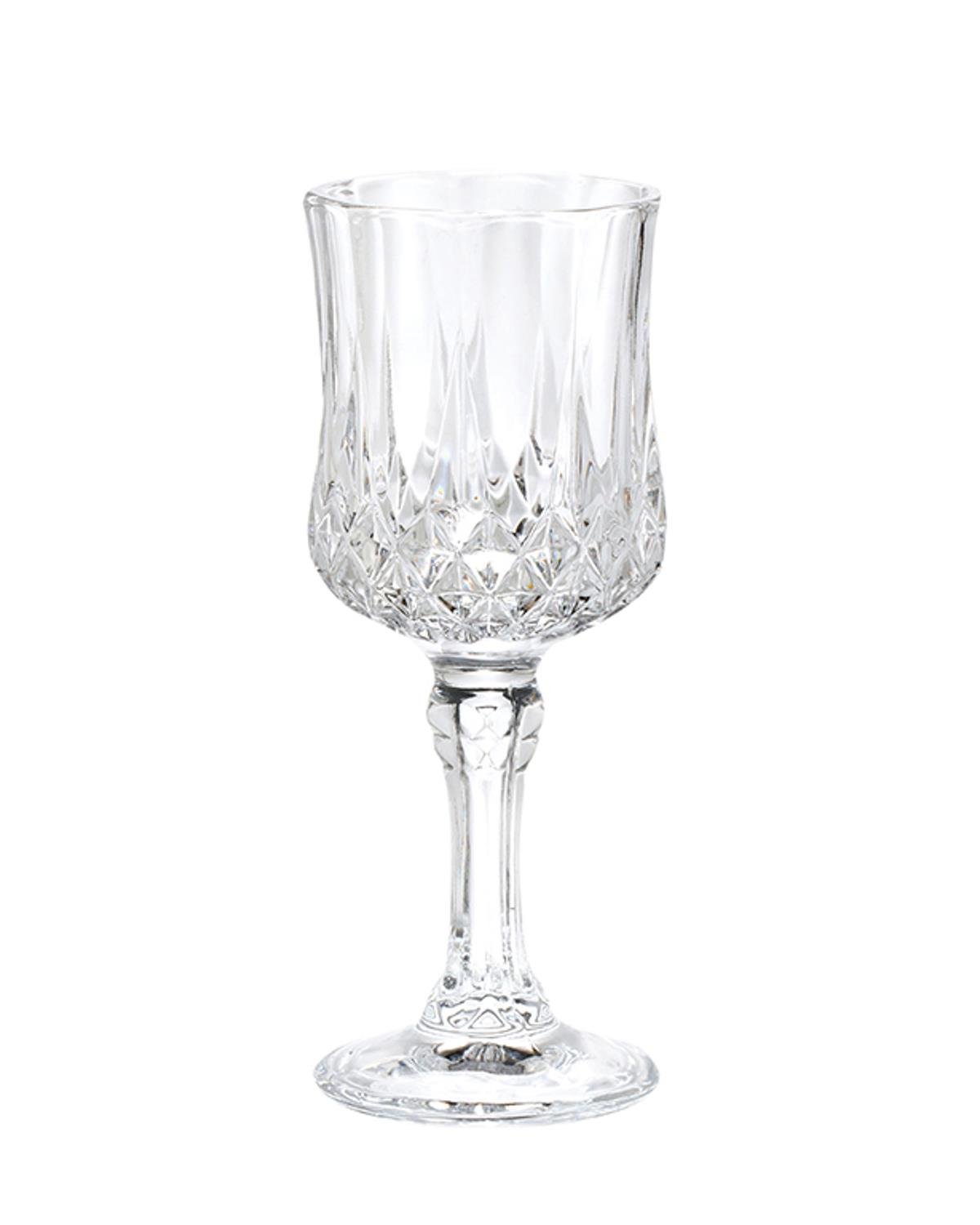 Rich Roe Glass 6 Set Served with Coffee Water Glass 50 ml. Transparent