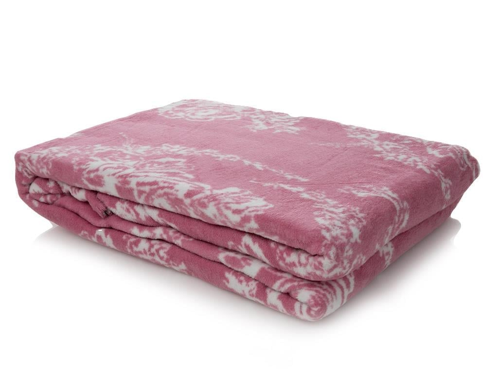 Rose Coquette Cottony Double Person  PĂTURĂ 200x220 cm Pink