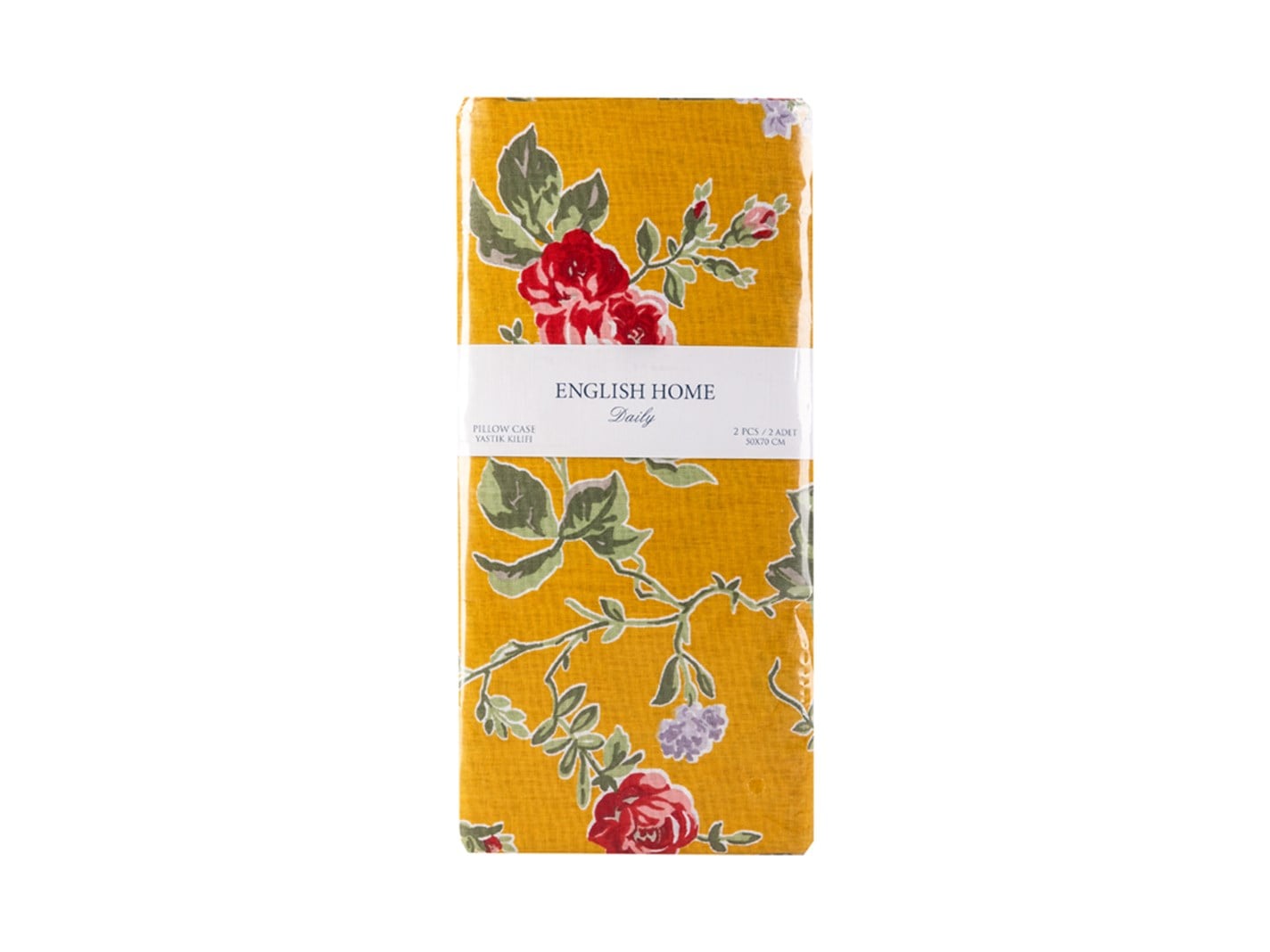 Rose Viva 57 Tel / 144 Numărul de fir 2 set 50x70 cm Galben închis
