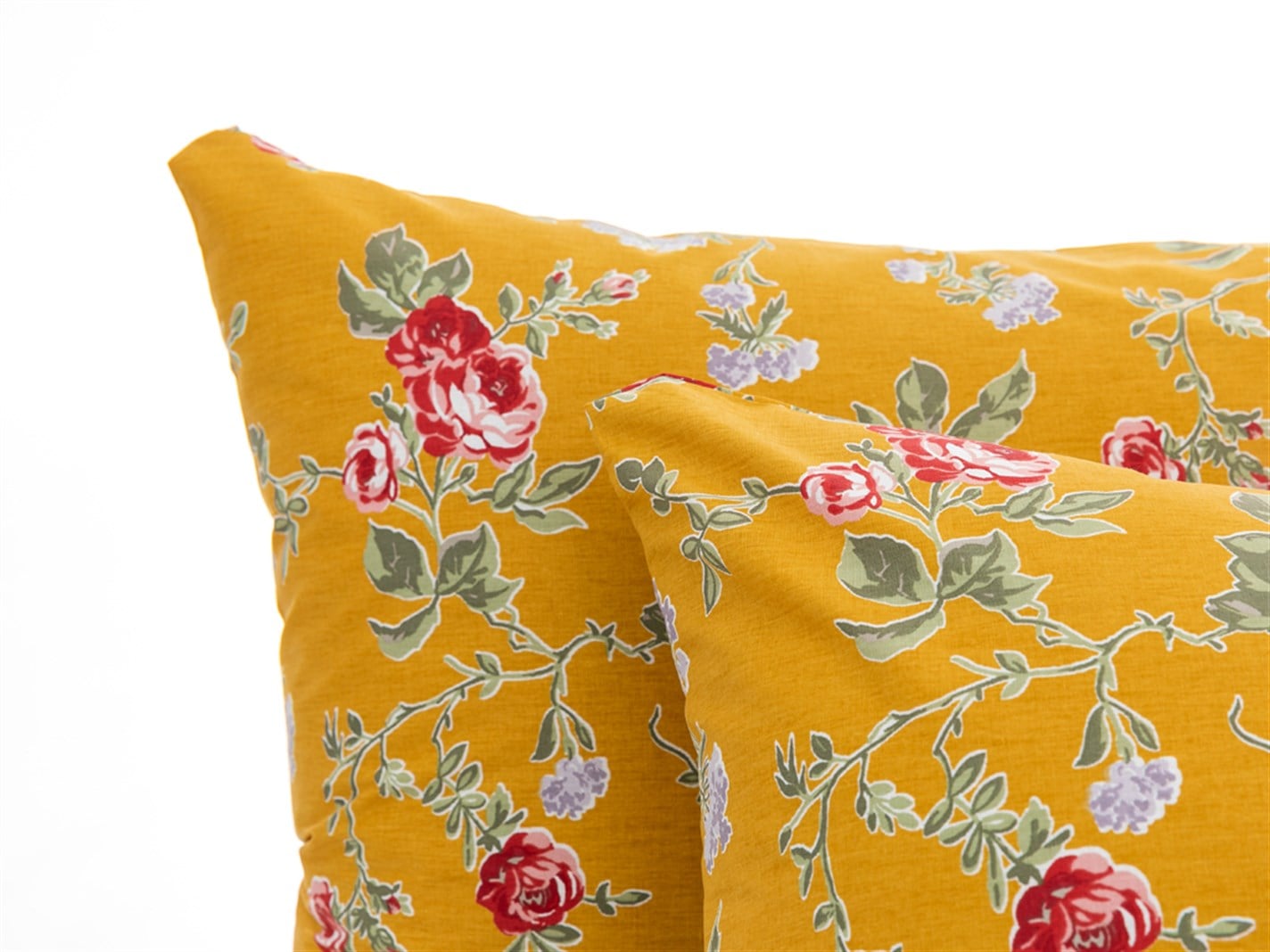 Rose Viva 57 Tel / 144 Numărul de fir 2 set 50x70 cm Galben închis