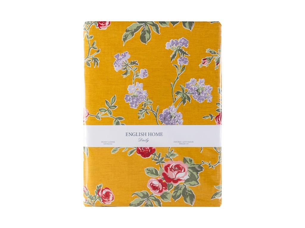 Rose Viva Cottony Double Person  LENJERIE DE PAT 200x220 cm Galben Inchis