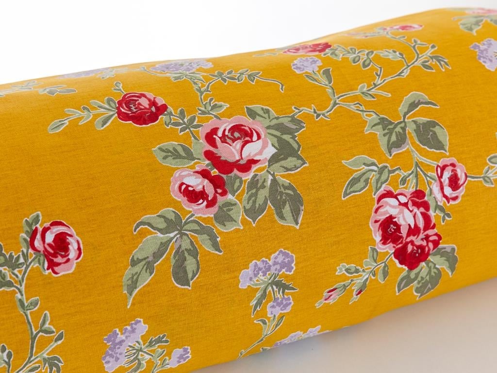 Rose Viva Cottony Pentru O Persoana Lenjerıe De Pat 160*220 Cm Galben Închis.