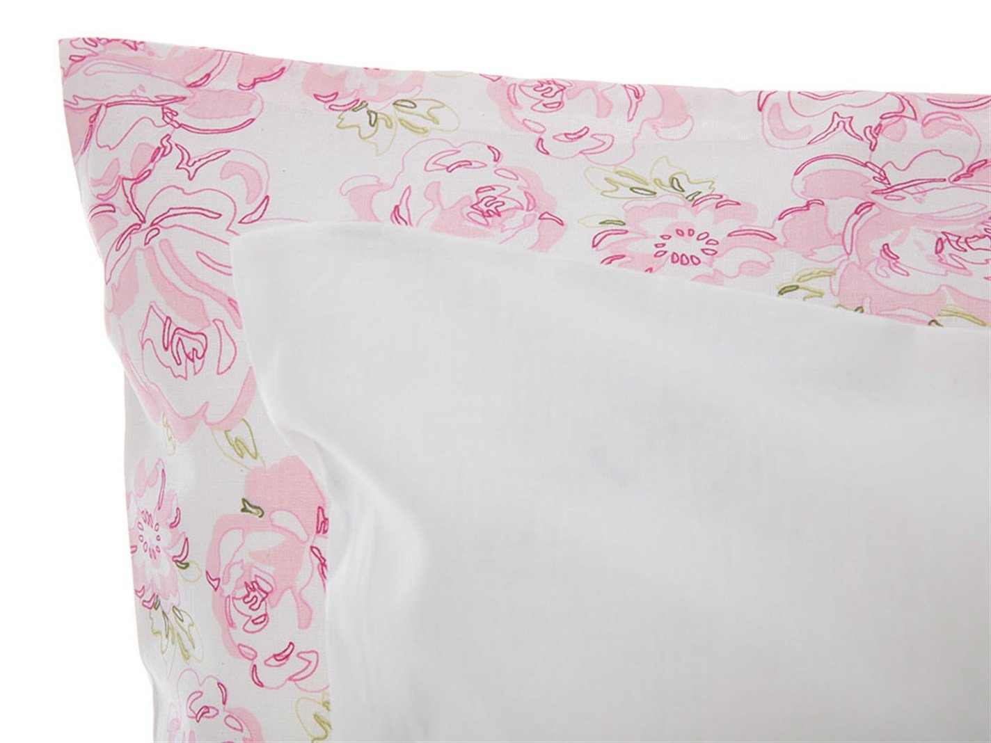 Rosey Rosses 57 Tel / 144 Numărul de fir 2 bucăți aplicare 50x70 cm Roz