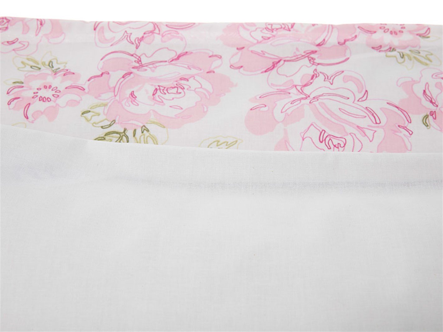 Rosey Rosses 57 Tel / 144 Numărul de fir 2 bucăți aplicare 50x70 cm Roz