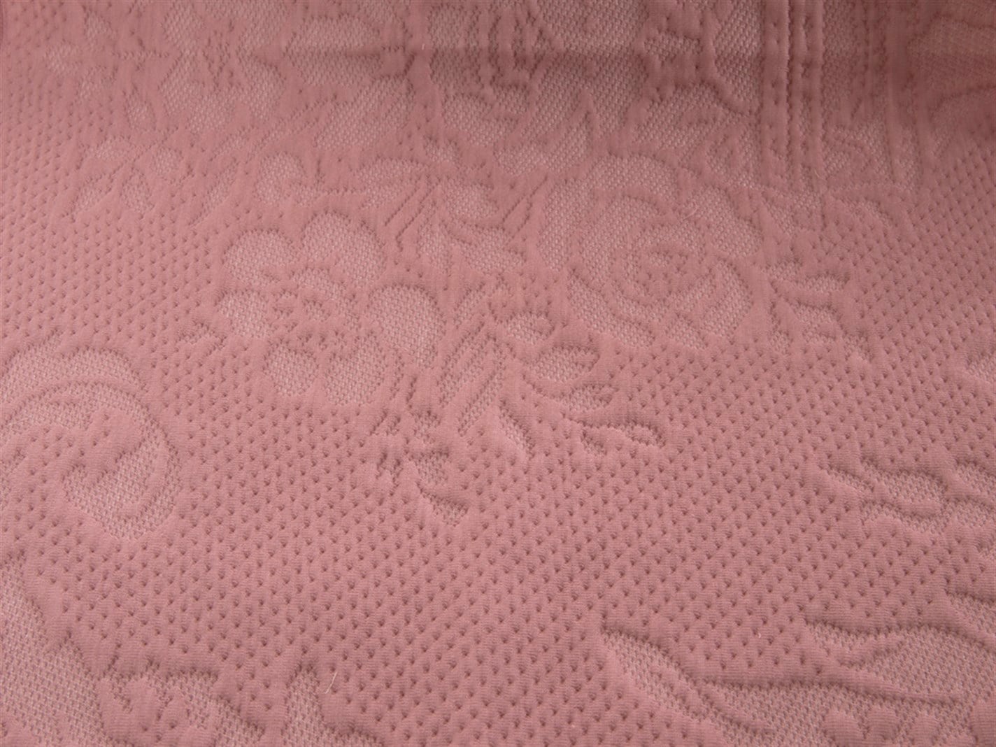 Rosy Damask  Persoană dublă 240x260 cm Roz
