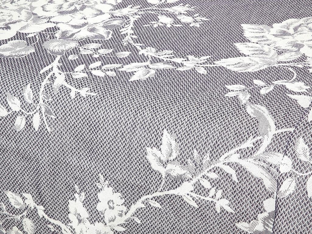 Ruby Rose Jacard Persoană Dublă Set Cuvertură De Pat 230*250 Cm Violet Închis.