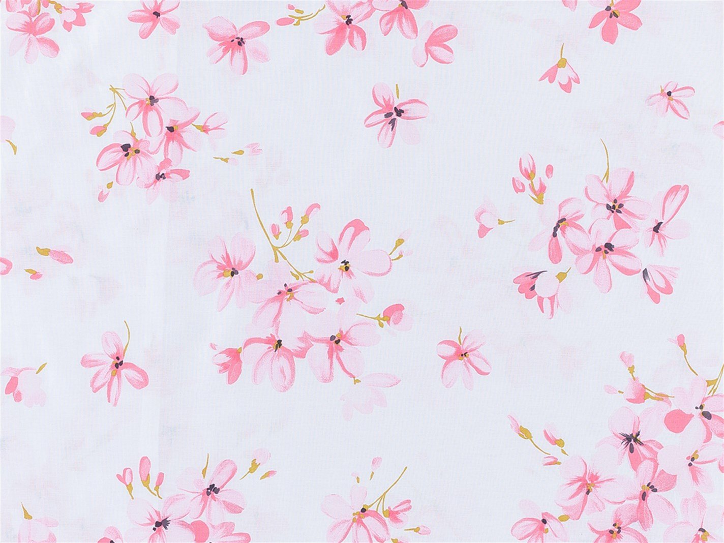 Sakura Tipărit 2 set 50x70 cm Roz