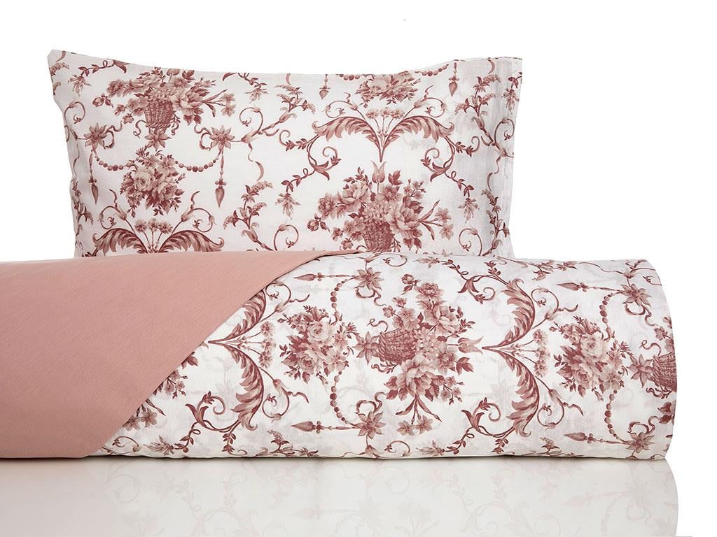 Scarlet TR Bumbac For One Person  SET LENJERIE DE PAT 160x220 cm Rose Color