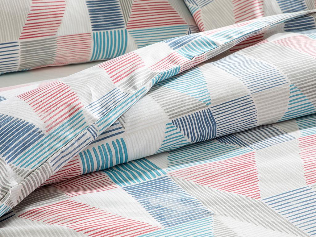 Sea Marine Cottony For One Person  SET LENJERIE DE PAT 160x220 cm Albastru.