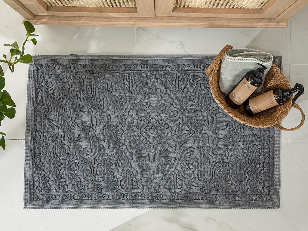 Seana Covor, Bumbac, 60*100 Cm, Albastru İnchis
