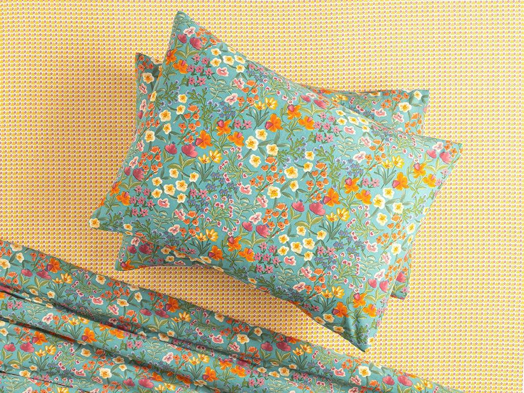 Set 2 fețe de pernă, Hidden Yard, bumbac-poliester, 50x70 cm