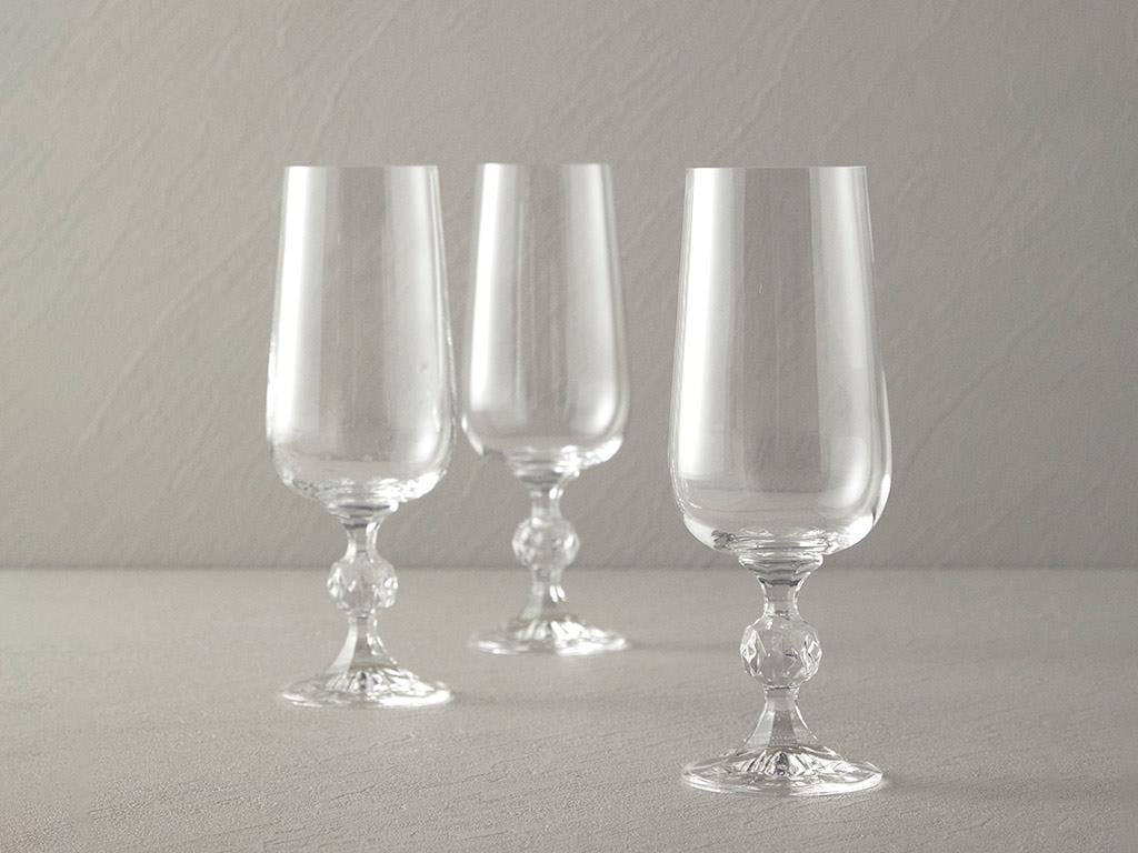 Glossy Glass 3 Set Glass 280 ml Transparent