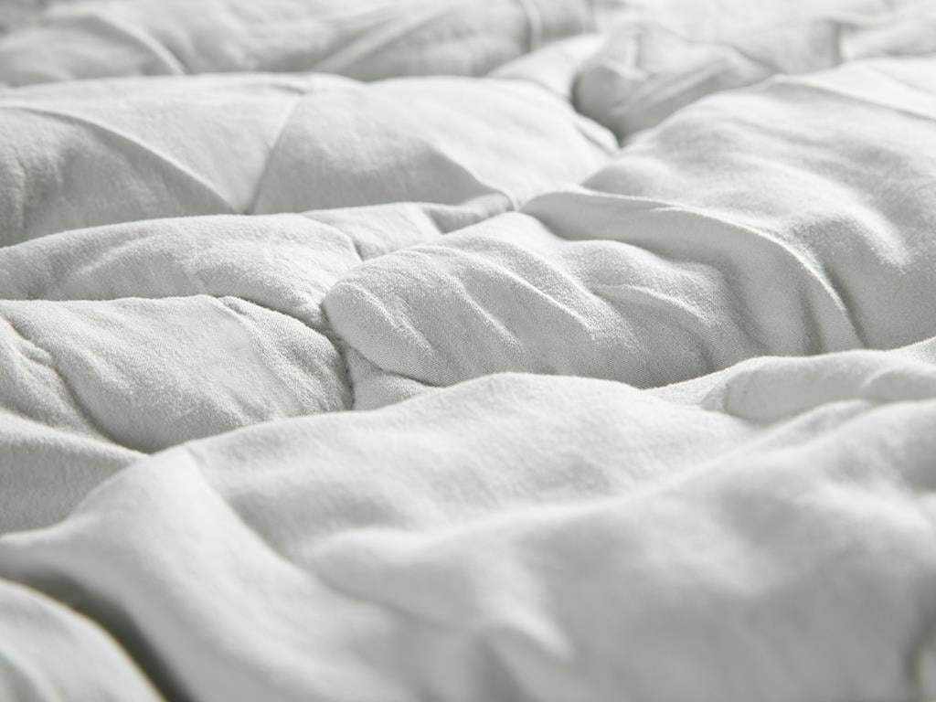 Soft Pilotă Dublu, Microfibra Încrețită, 195*215 Cm, Albastru İnchis