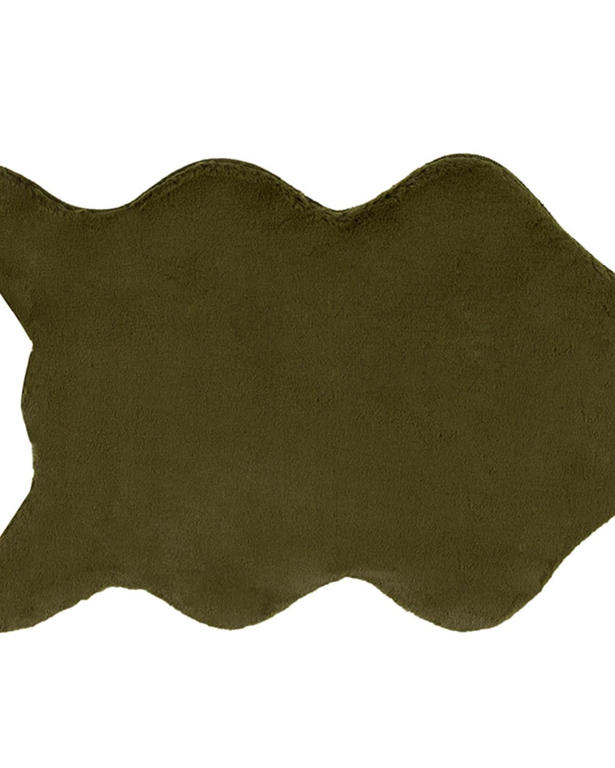 Soft Touch Blană Artificială, Iepure De Pluș, 60*90 Cm, Kaki
