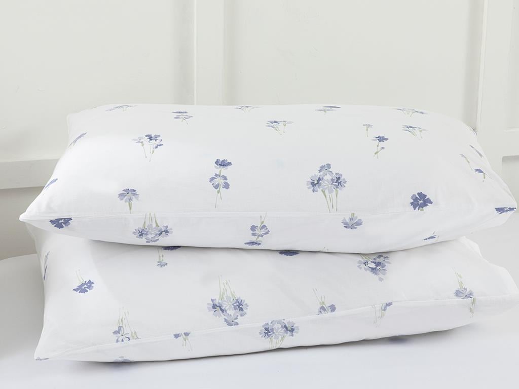 Sprıng Flowers Cottony 2 Set Față De Pernă 50*70 Cm Liliac
