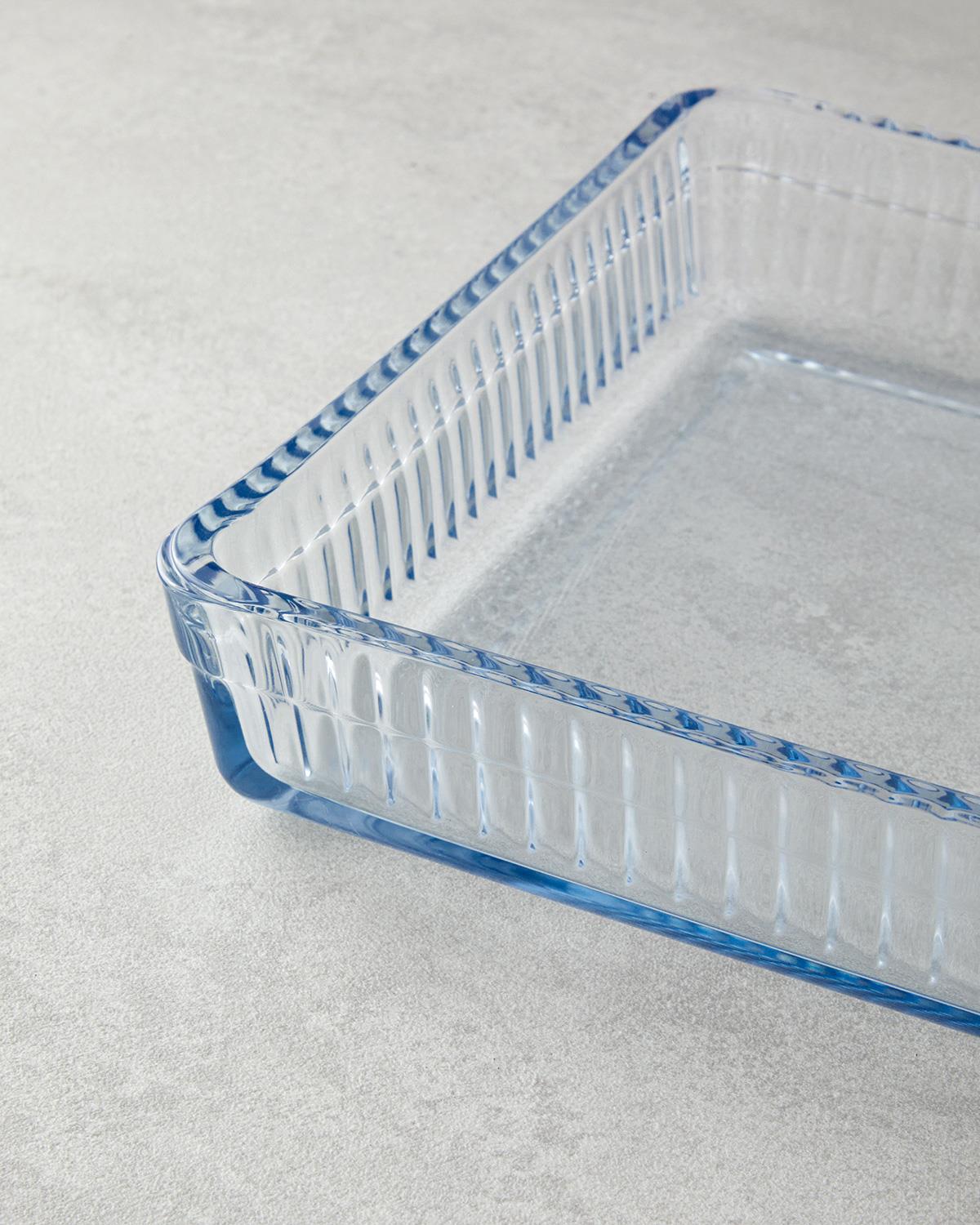 Sticlă Dreptunghi Recipient Pentru Cuptor 32x22 cm Transparent