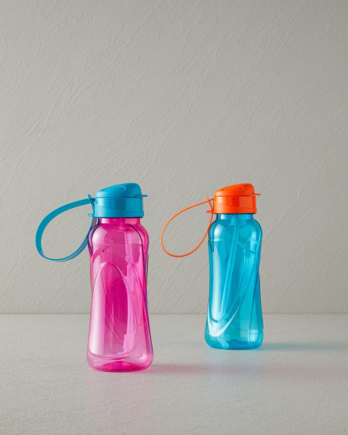 Sticlă pentru copii, Bubble, 450 ml, tritan, portocaliu