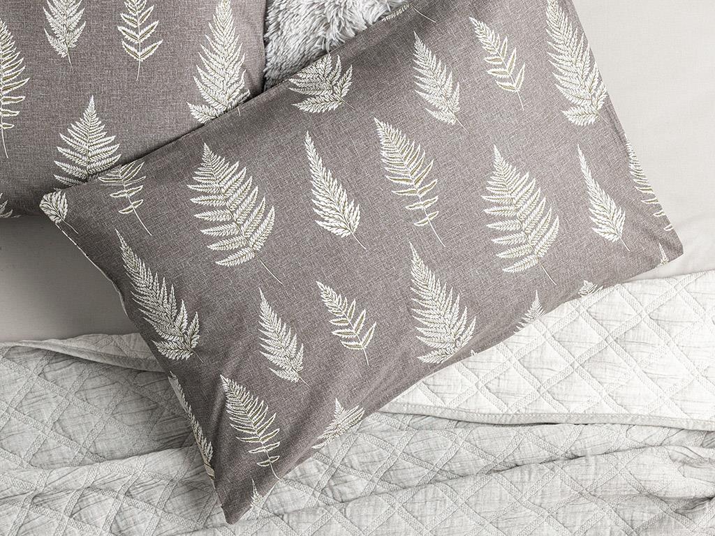 Stony Fern Cottony Set 2  FAȚĂ DE PERNĂ 50x70 cm Brown