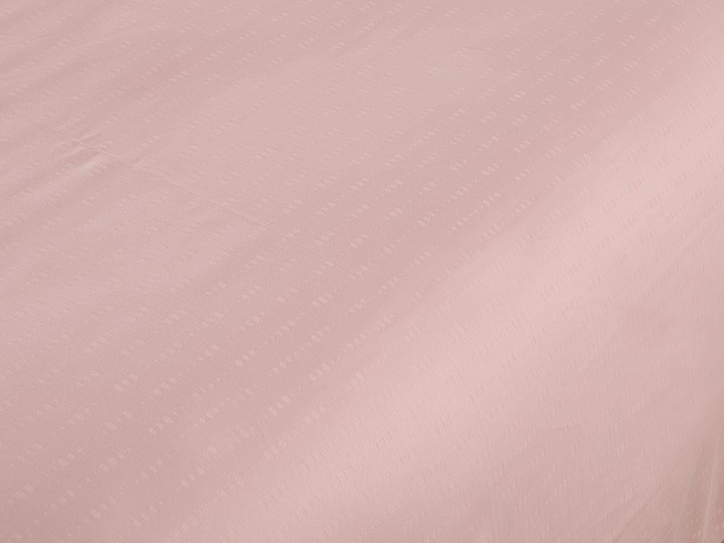 Stripe de picătură  Satin din bumbac jacard For One Person  LENJERIE DE PAT 160x220 cm Pink