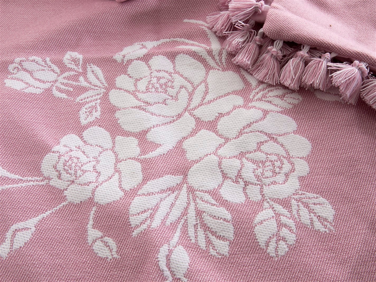 Tassle se ridică Ticălos Persoană dublă 240x260 cm Damson ușor