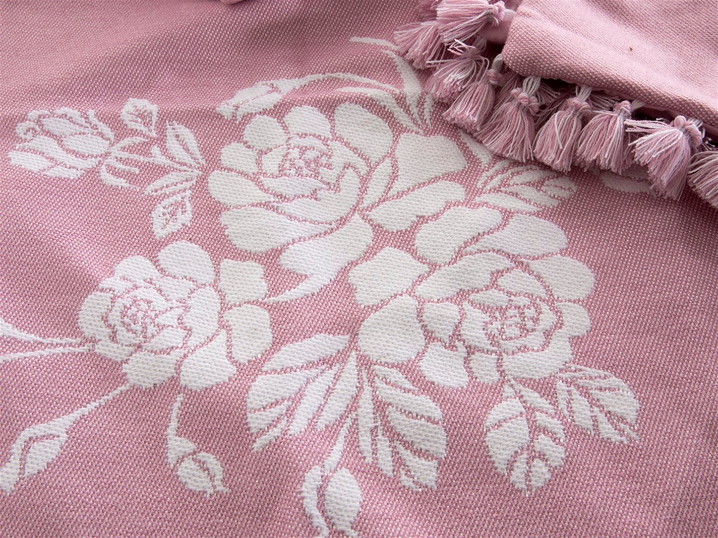 Tassle se ridică Ticălos Persoană dublă 240x260 cm Damson ușor