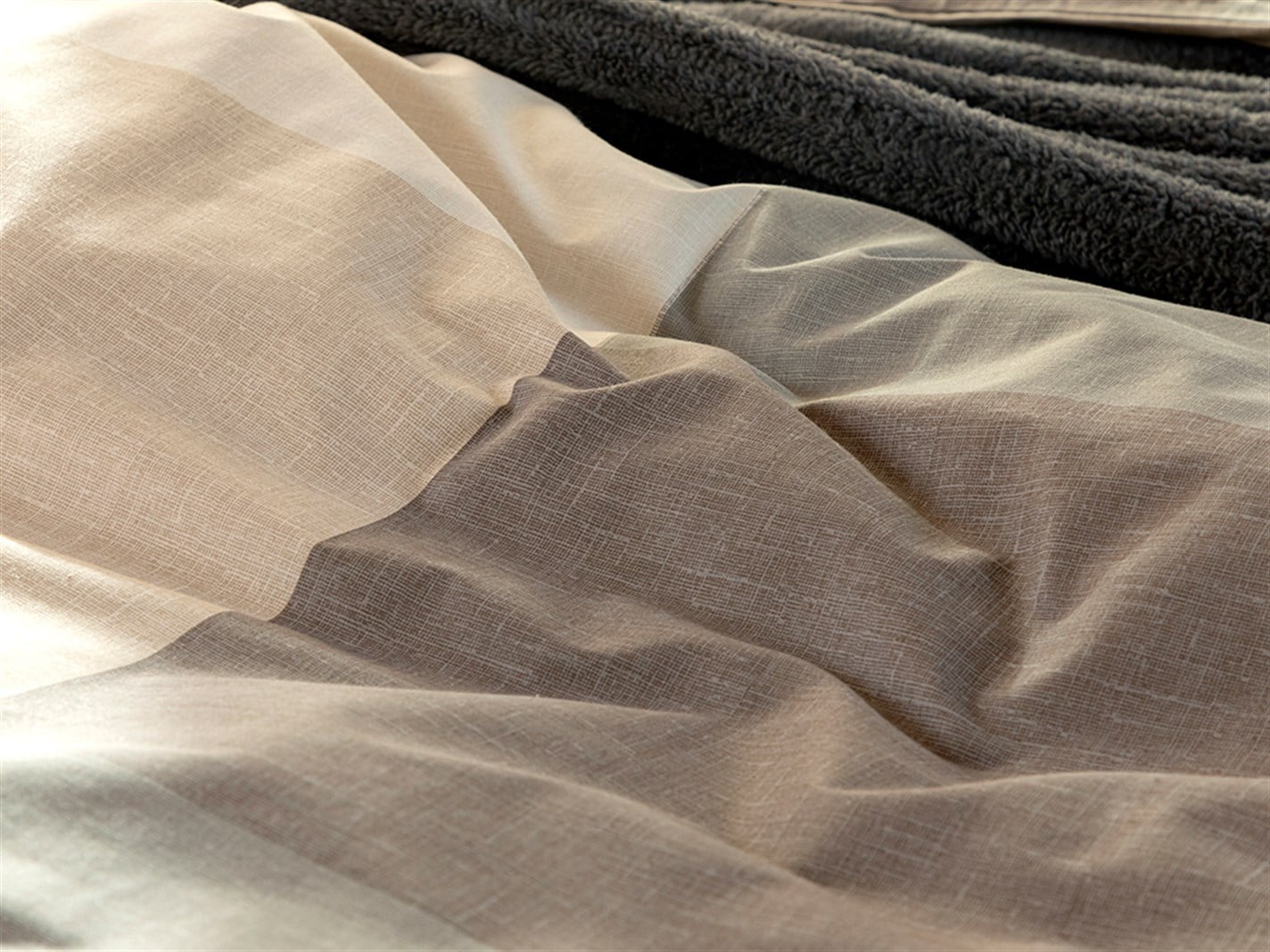 Textured Plaid 57 Tel / 144 Numărul de fir Meniu mare 240x220 cm Burgundia-gri