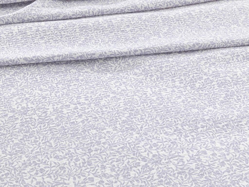 TIMELESS GARDEN Printed King Size Summer Blanket 220x240 cm Lilac.